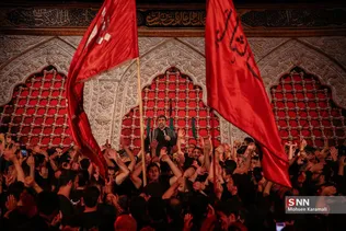 پنجمین شب عزاداری هیأت فاطمیون در مسجد جمکران قم
