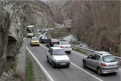 تردد روان در محورهای شمالی