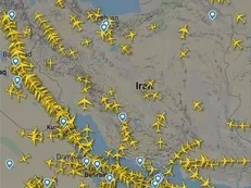 رشد پرواز‌های عبوری از آسمان ایران +عکس