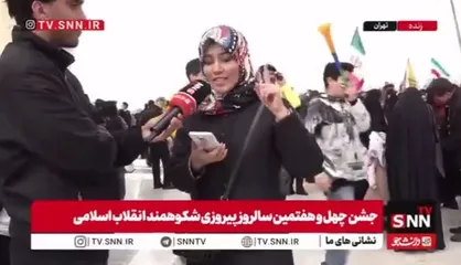 مردم در گفت&zwnj;و&zwnj;گو با SNNTV پیام خود را به زبان عربی به دشمنان رساندند
