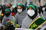 صبحگاه مشترک نیرو‌های مسلح در مسجد جمکران