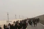 حضور صد نفر از دانشجویان دانشگاه شهید چمران اهواز در مرز چذابه به همت انجمن اسلامی این دانشگاه