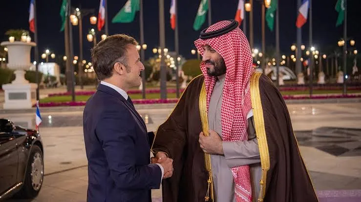 عربستان و فرانسه بر راه‌حل دیپلماتیک درباره ایران و حمایت از تشکیل کشور فلسطین تأکید کردند