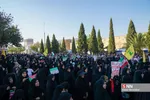 اجتماع مردم شیراز در محکومیت جنایات اسرائیل بر علیه مردم مظلوم لبنان و فلسطین