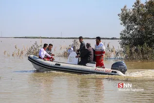 جاری شدن سیل در  استان گلستان