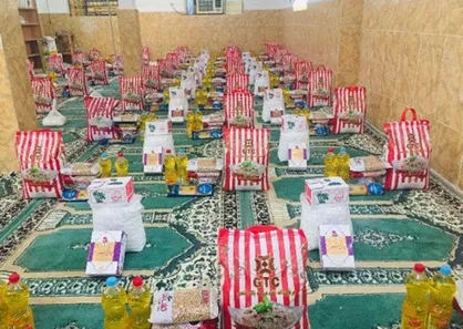 سومین مرحله بسته&zwnj;های معیشتی بسیج دانشجویی میناب بین نیازمندان توزیع شد
