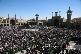  تشییع آیت‌الله علوی گرگانی در قم