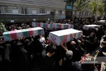 تشییع پیکر 135 شهید گمنام