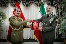 دیدار فرماندهان نیروی زمینی ارتش جمهوری اسلامی ایران و سلطنت عمان