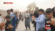 عزاداری بی‌نظیر مرزنشینان یارمحمد شهرستان هیرمند در روز تاسوعای حسینی+فیلم