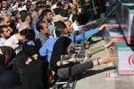 مراسم تشییع پیکر مطهر ۱۵۰ شهید دفاع مقدس در تهران