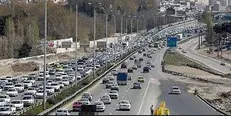 ترافیک در ورودی پایتخت/ انسداد مقطعی در چالوس