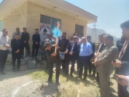 آبرسانی به هفت روستای خانمیرزا کلید خورد