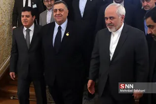 دیدار جواد ظریف با رئیس مجلس سوریه