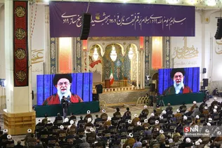 ارتباط تصویری مردم قم با رهبر معظم انقلاب اسلامی