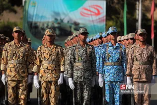 اختتامیه شانزدهمین دوره جامعه پذیری نظامی دانشجویان دانشگاه های افسری ارتش 