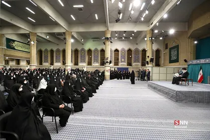 دیدار جمعی از بانوان منتخب کشور با رهبر انقلاب