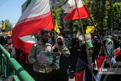 فریاد تظلم&zwnj;خواهی دانشجویان سراسر کشور در روز قدس / پیام دانشجویان: رژیم صهیونیستی در سراشیبی سقوط است