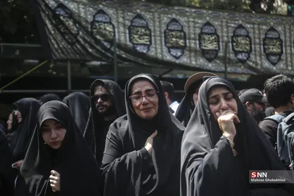 راهپیمایی جاماندگان اربعین در تهران (۲)