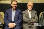مصطفی معین و حسینعلی امیری معاون پارلمان رئیس جمهور