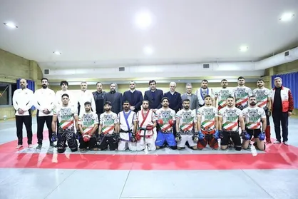 بازدید احمد دنیامالی از اردوی آماده&zwnj;سازی تیم ملی MMA