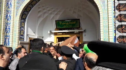 پیکر شهید حججی وارد مشهد شد