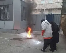 مانور‌های پناهگیری، تخلیه امن اضطراری و اطفاء حریق در محدوده منطقه ۱۳