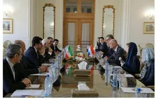 دیدار وزیر خارجه هلند با ظریف