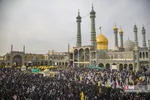 مراسم نمادین استقبال از ورود کاروان حضرت معصومه(س) به قم