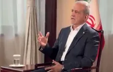 پزشکیان در گفت‌و‌گو با «سی‌سی‌تی‌وی» چین: نباید مقابل یک‌جانبه‌گرایی تنها بمانیم