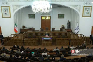 مراسم تجلیل از جانبازان و فرزندان شاهد مجلس شورای اسلامی