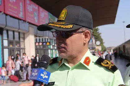 آمادگی ۱۰۰ درصدی پلیس راه آهن برای تامین امنیت زائران حسینی