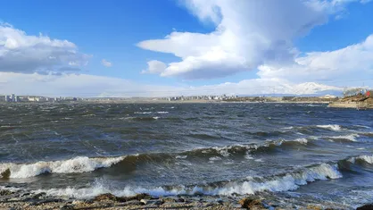 تندباد ۹۴ کیلومتری اردبیل را در نوردید