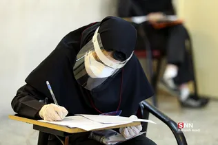برگزاری حضوری امتحانات نهایی در دبیرستان شهید بهشتی
