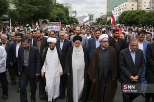راهپیمایی روز قدس در مشهد مقدس