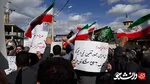 دانشجویان بسیجی کرمانشاه طی تجمعی همراه با مردم مخالفت خود را با تصویب لوایح استعماری اعلام کردند