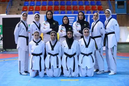 ترکیب تیم ملی تکواندو بانوان برای مسابقات قهرمانی  جهان