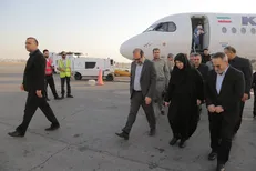 رئیس سازمان محیط زیست کشور جهت شرکت در مراسم محیط‌بان شهید بهبهانی وارد خوزستان شد