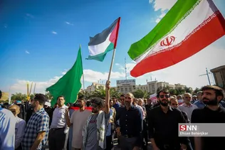 تجمع مردم شیراز در محکومیت جنایات رژیم صهیونیستی