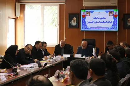 برگزاری مجمع سالیانه هیأت اسکیت استان گلستان با حضور رییس فدراسیون