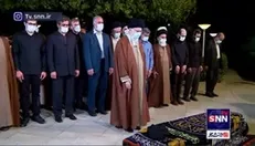رهبر انقلاب شامگاه دوشنبه بر پیکر استاد فاطمی‌نیا نماز اقامه کردند