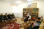  دیدار سردار غلامحسین غیب پرور با حضرت آیت الله العظمی مکارم شیرازی