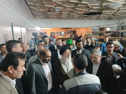 بازدیدامام جمعه مشهد از عملیات اجرایی خط سه مترو این شهر