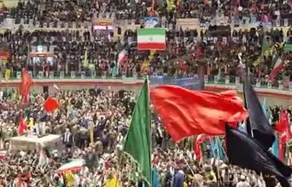 رزمایش اقتدار پیامبر اعظم (ص) ۱۹ بسیج با حضور پرشور مردم استان اردبیل
