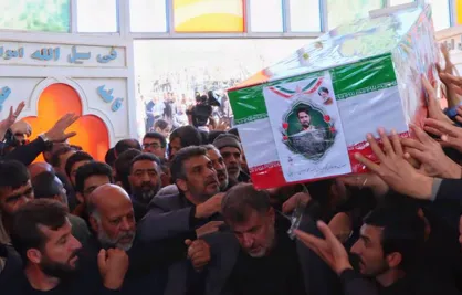 پیکر مطهر شهید محمد مولوی در زادگاهش تشییع و خاکسپاری شد