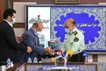 مراسم تجلیل از شهدای عرصه سلامت ناجا