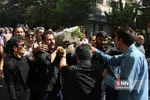 مراسم تشییع سید ضیا الدین دری 