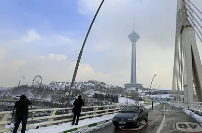 بارش برف و باران در پایتخت امروز ادامه دارد/کاهش محسوس دمای هوا