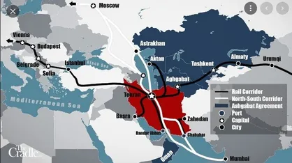 اتصال کریدور&zwnj;های شمال_جنوب به شرق_غرب در خاک ایران/ کشورمان به راه ابریشم بازگشت