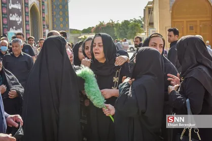 تشییع پیکر شهید مدافع امنیت در شیراز